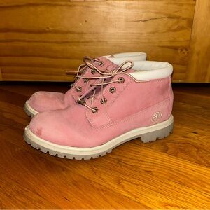 Timberland Women’s Boots, Size 8.5, Pink